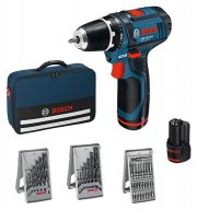 Bosch Professional Akku-Bohrschrauber GSR 10,8-2-LI mit 39-tlg. Zubeh&ouml;r