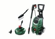 Bosch DIY Hochdruckreiniger AQT 37-13+ (Hochdruckpistole, Lanze, Terrassenreiniger Deluxe, Wasserfil