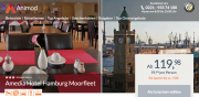 3* Amedia Hotel Hamburg Moorfleet f&uuml;r 2 Personen ab 119,98 &euro;