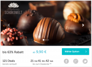 60 % Rabatt auf Wertgutscheine f&uuml;r Stephanies Schokowelt