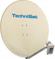 TechniSat SATMAN 850 mit 40mm Quatro-LNB (Multischalter wird ben&ouml;tigt) beige 