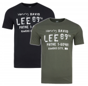 2er Pack Lee Twinpack Crew Neck Shirt nur 14,99 &euro;