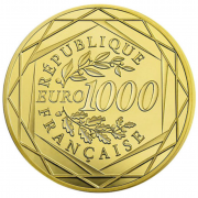  1000 &euro; Goldm&uuml;nze f&uuml;r 1000 &euro; - offizielles Zahlungsmittel