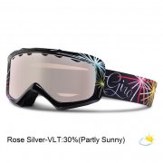 GIRO Kinder Skibrille Grade, Black Sparklers, 300028-003 