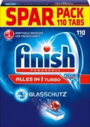 Finish Calgonit Alles-in-1 Turbo Tabs Sparpack 110 St&uuml;ck