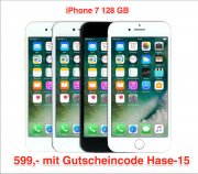 Apple iPhone 7 128GB f&uuml;r 599 &euro; wie neu ! 