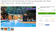 Tageskarte f&uuml;r die Rhein-Main-Therme nur 13,70 &euro;