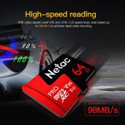 64 GB Pro 40M Micro SDXC TF Speicherkarte 