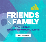Adidas Gutschein - 25 % Rabatt auf Alles *nur heute