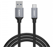 AUKEY USB C Kabel auf USB 3.0 A 2M Nylon nur 4,99 &euro;