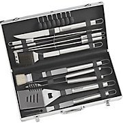 GRILLBESTECK Aluminium, Edelstahl 18-teilig 