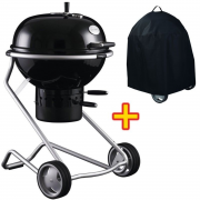 R&ouml;sle No.1 F50 Luxus BBQ Kugelgrill + Abdeckhaube f&uuml;r 154,99 &euro;