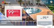 Animod 99ers Hotelgutschein f&uuml;r 100 Hotels 2 Personen 2 N&auml;chte nur 99,99 &euro;