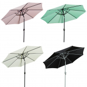 Sonnenschirm 270cm knickbar nur 49,90 &euro;