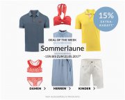50 % Sale auf Sommermode bei Engelhorn + 15 % Rabatt extra