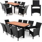 Poly Rattan Sitzgruppe f&uuml;r 341,95 &euro;
