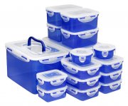 LOCK&LOCK Frischhaltedosen 16 St&uuml;ck 100ml bis 4,5l f&uuml;r 18,98 &euro;