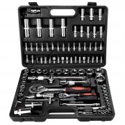 Teamyy 94 PCs Werkzeug Set 1/4 und 1/2 Zoll Socket Set Schraubendreher Bit Werkzeug 