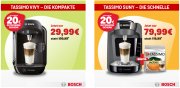 Tassimo Bundle schon ab 29,99 &euro; + 20 &euro;&nbsp;Gutschein *TOP
