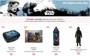 40% Rabatt auf Star Wars. G&uuml;ltig bis zum 14.05.2017