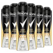 6er Pack (6 x 150 ml) Rexona Men Sport Defence Herren Anti-Transpirant Deospray