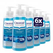 6er Pack (6 x 200 ml) Clearasil Poren Reiniger Waschgel gegen Pickel und Hautunreinheiten