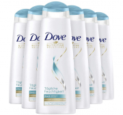 6er Pack (6 x 250 ml) Dove Haarpflege 2 in 1 Shampoo & Sp&uuml;lung