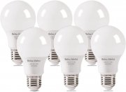 6er Pack Belns Melns E27 LED Lampen
