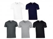 6er Pack Gildan T-Shirts im Softstyle mit V-Ausschnitt f&uuml;r 18,95&euro; (statt 23&euro;)
