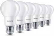 6er Pack Philips LED Lampen 8W(60W) E27 warmwei&szlig;