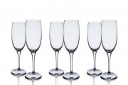6er Set Alessi SG119/9S2 Sektfl&ouml;ten Mami XL aus Kristallglas, 250ml f&uuml;r 29,24&euro; statt 59,90&euro;