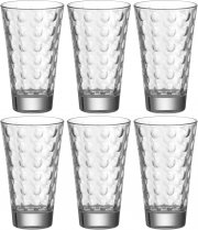 6er Set Leonardo Optic Trink-Gl&auml;ser in konischer Form 300-ml