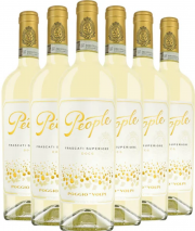 6er Wein Aktion - Poggio Le Volpi People Frascati Superiore DOCG (trocken)