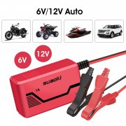 6V/12V 1.0A, Autobatterie Ladeger&auml;te f&uuml;r KFZ PKW Auto Motorrad