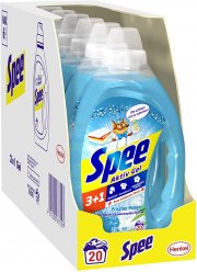 6x 1 Liter Spee Aktiv Gel Frischer Morgen 2in1 Vollwaschmittel 120 (6 x 20) Waschladungen