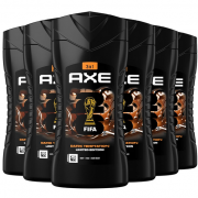 6x 250 ml Axe Dark Temptation 3-in-1 Duschgel & Shampoo