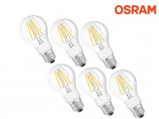 6x Osram LED-Lampen dimmbar E27 f&uuml;r 22,90&euro; inkl. Versand statt 33,95&euro;