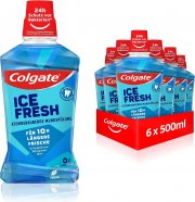 6x500 ml Colgate Mundsp&uuml;lung Ice Fresh f&uuml;r antibakterielle Mund- und Zahnreinigung