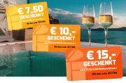 7,50 Euro, 10 Euro oder sogar 15 Euro Extra-Rabatt auf bereits reduzierte Weine im Weinvorteil Shop