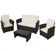 7-teilige Giardino AY 860 Rattan-Sitzgarnitur Lyon mit Gutscheincode f&uuml;r 224,00 Euro inkl. Versand