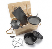 7-teiliges El Fuego AY 466 Dutch Oven Set jetzt f&uuml;r nur 59,99 Euro statt PVG 73,95 Euro