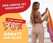 70% Rabatt auf das komplette Sortiment inkl. bereits reduzierte Artikel bei Planet Sports