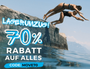 70% Rabatt auf das komplette Sortiment inkl. bereits reduzierte Artikel bei PlanetSports