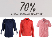 70% Rabatt On Top auf ausgew&auml;hlte Artikel f&uuml;r Damen und Herren im Adler Mode Shop