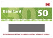 Deutsche Bahn | BahnCard 25 & 50 ab 29,90 &euro;