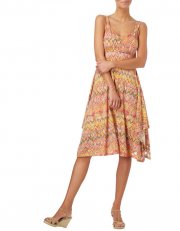 Damen Kleid mit Ethno-Muster bei Takko