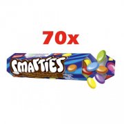  70x SMARTIES Hexagon-Rollen (70x38g) nur 25,90&euro; (Ideal f&uuml;r Kindergeburtstag oder Arbeitskoll.)