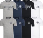 MUSTANG 1/2 Sleeve Print Tee Herren T-Shirt nur 7,99 &euro;