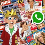 Jetzt in den WhatsApp Broadcast eintragen! Als Dankesch&ouml;n kostenloses Jahresabo Deiner Wahl erhalten