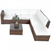 XINRO 19tlg XXXL Polyrattan Gartenm&ouml;bel Lounge Sofa g&uuml;nstig